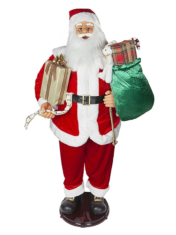 Animated Decorations | 150cm (5ft) Animated Dancing Santa Animated Decorations Animated Decorations