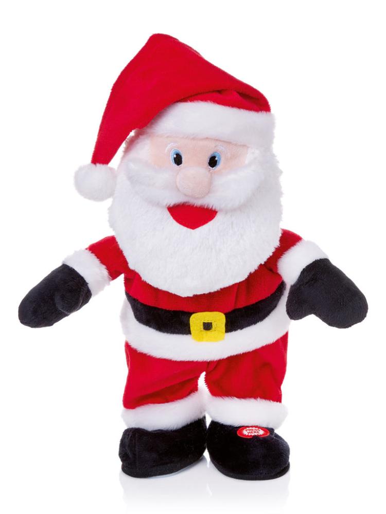 Animated Decorations | 31cm B/O Animated Musical Santa Animated Decorations Animated Decorations