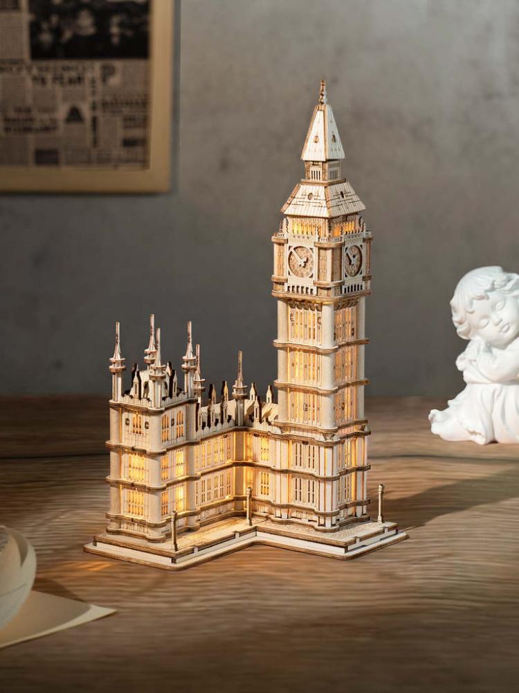 Animated Decorations | Big Ben DIY Model Kit Animated Decorations Animated Decorations