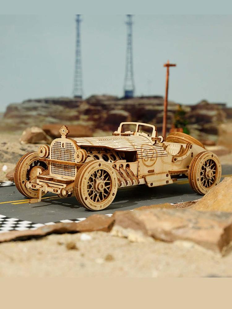 Animated Decorations | Grand Prix Car DIY Model Kit Animated Decorations Animated Decorations