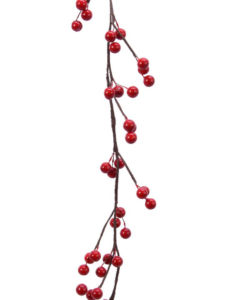 Christmas Garlands | 1.3m Foam Berry Garland Christmas Garlands Christmas Garlands