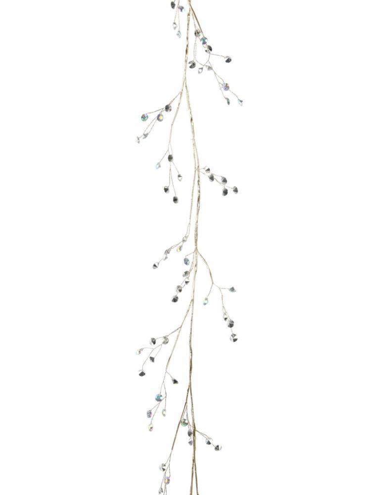 Christmas Garlands | 1.3M Garland Acrylic Bead Drops – Clear Christmas Garlands Christmas Garlands