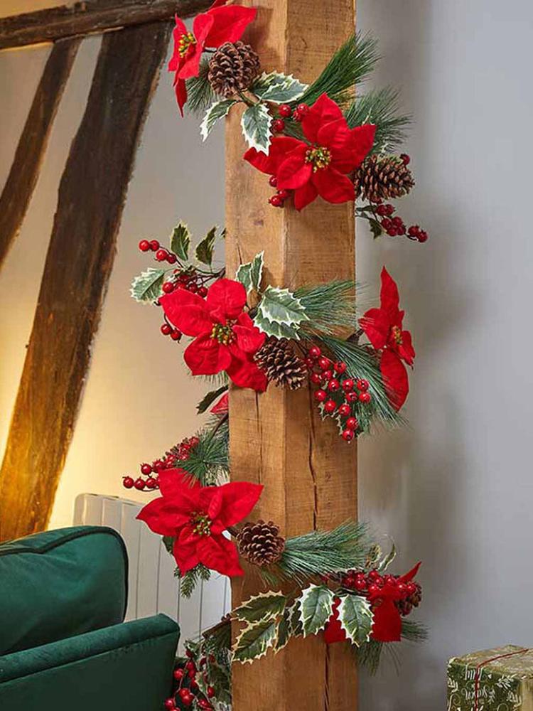 Christmas Garlands | 2.7m (9ft) Christmas Garland Christmas Garlands Christmas Garlands