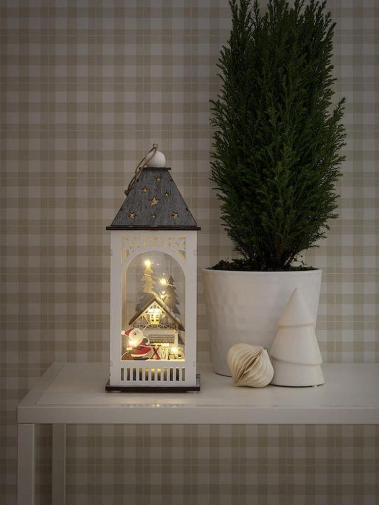 Christmas Lanterns | Lit Wooden Lantern House/Church Christmas Lanterns Christmas Lanterns