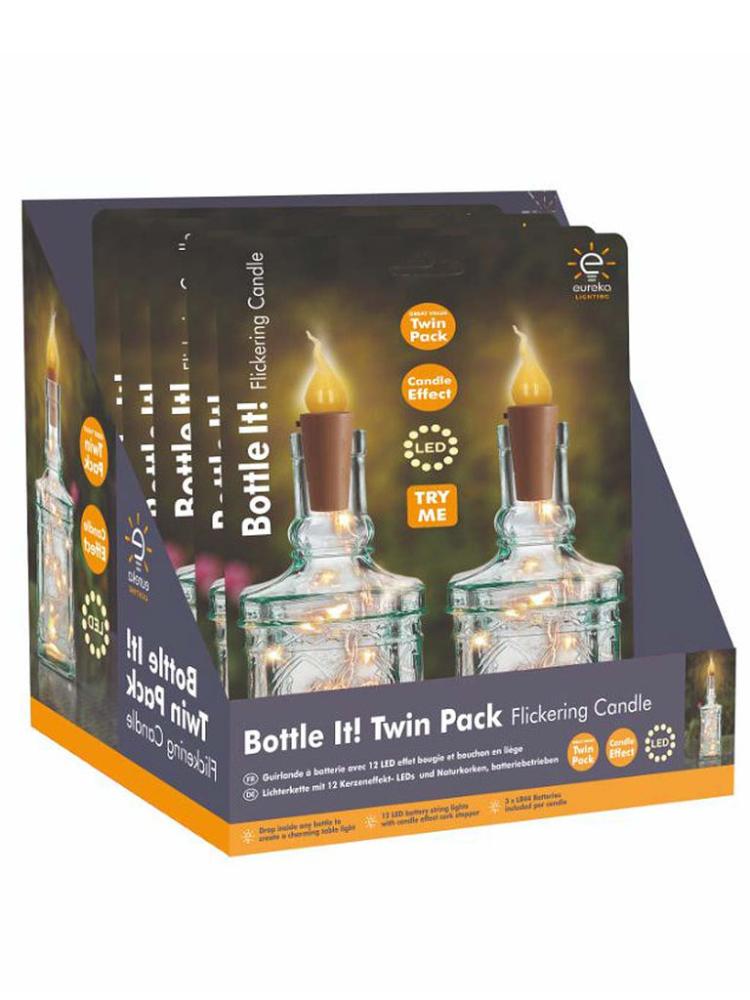 Christmas Lighting Accessories | Bottle It! Candle – Twin Pack Christmas Lighting Accessories Christmas Lighting Accessories