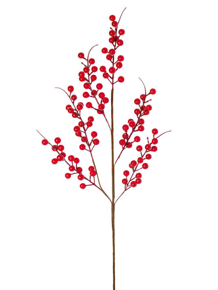 Christmas Picks and Stems | 70cm Red Berries Stem Christmas Picks & Stems Christmas Picks & Stems