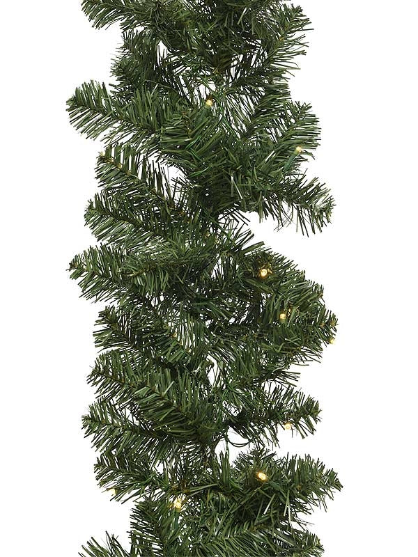 Christmas Pre-Lit Garlands | 2.7m Pre-Lit Imperial Garland Christmas Pre-Lit Garlands Christmas Pre-Lit Garlands