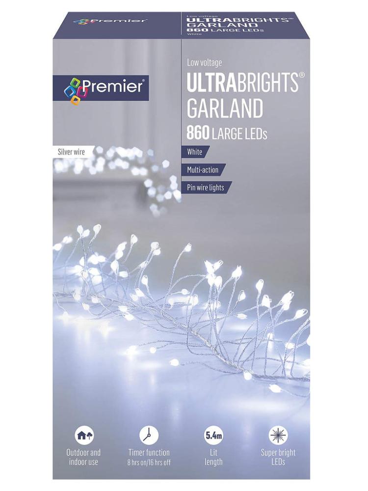 Cluster Lights | 860L UltraBright Garland Cluster Lights Cluster Lights