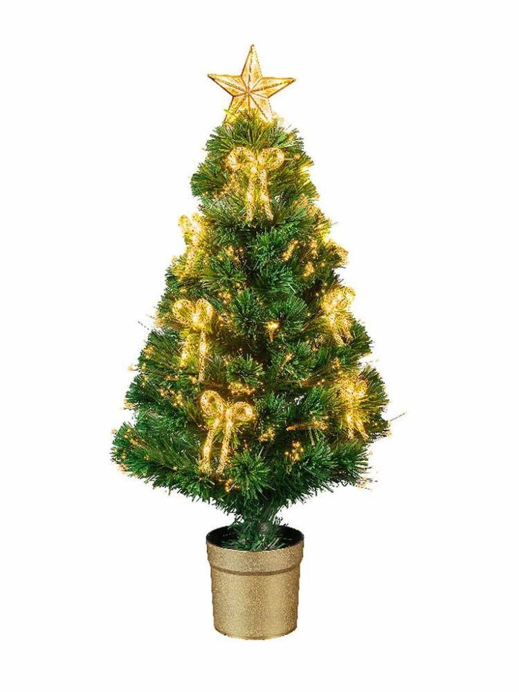 Fibre Optic Christmas Trees | Cornwall Fibre Optic Tree Artificial Christmas Trees Fibre Optic Christmas Trees