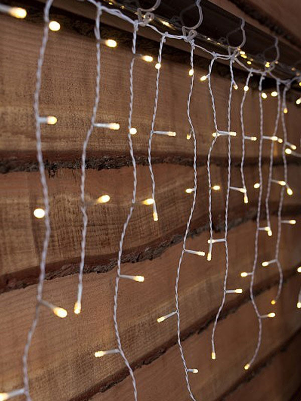 Icicle Lights | 400 Battery Operated Fit & Forget Icicle Lights Icicle Lights Icicle Lights