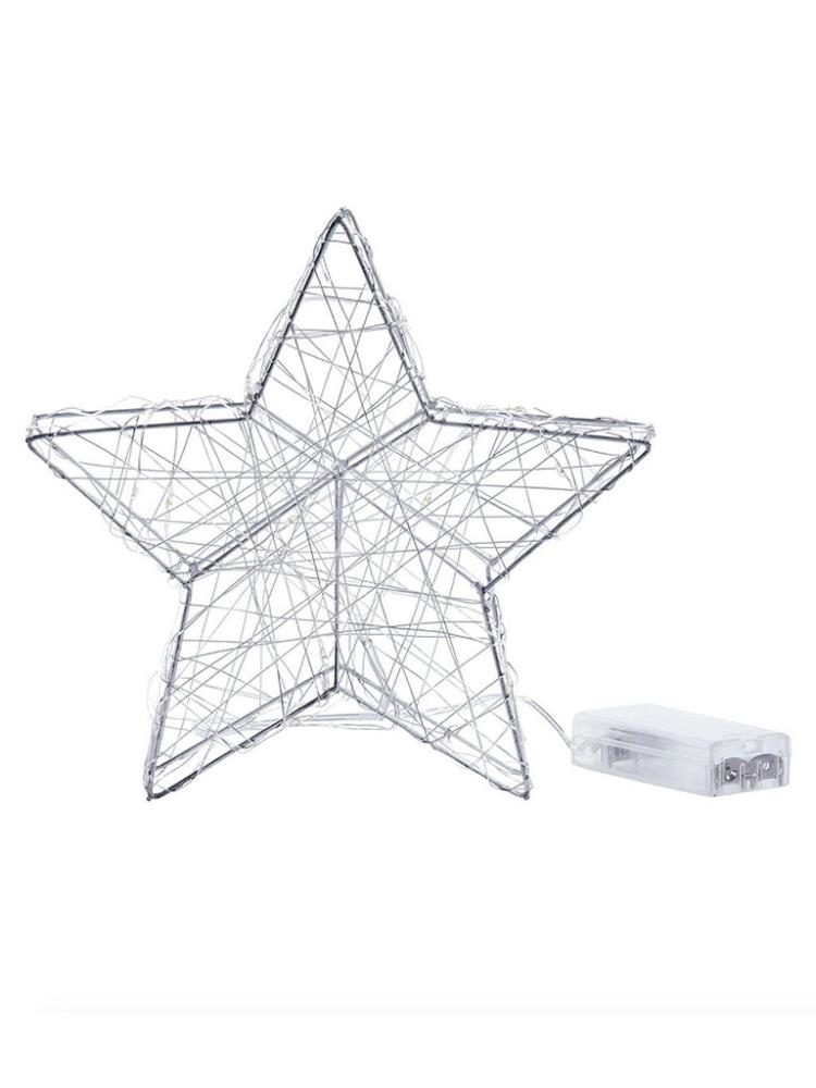 Lit Christmas Decorations | 20cm WonderStarlet! Indoor Christmas Lights Lit Christmas Decorations