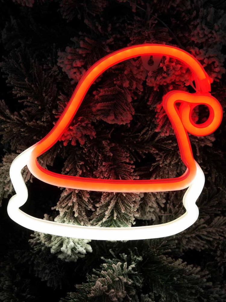 Lit Christmas Decorations | LED Neon Hanging Sign Light Indoor Christmas Lights Lit Christmas Decorations