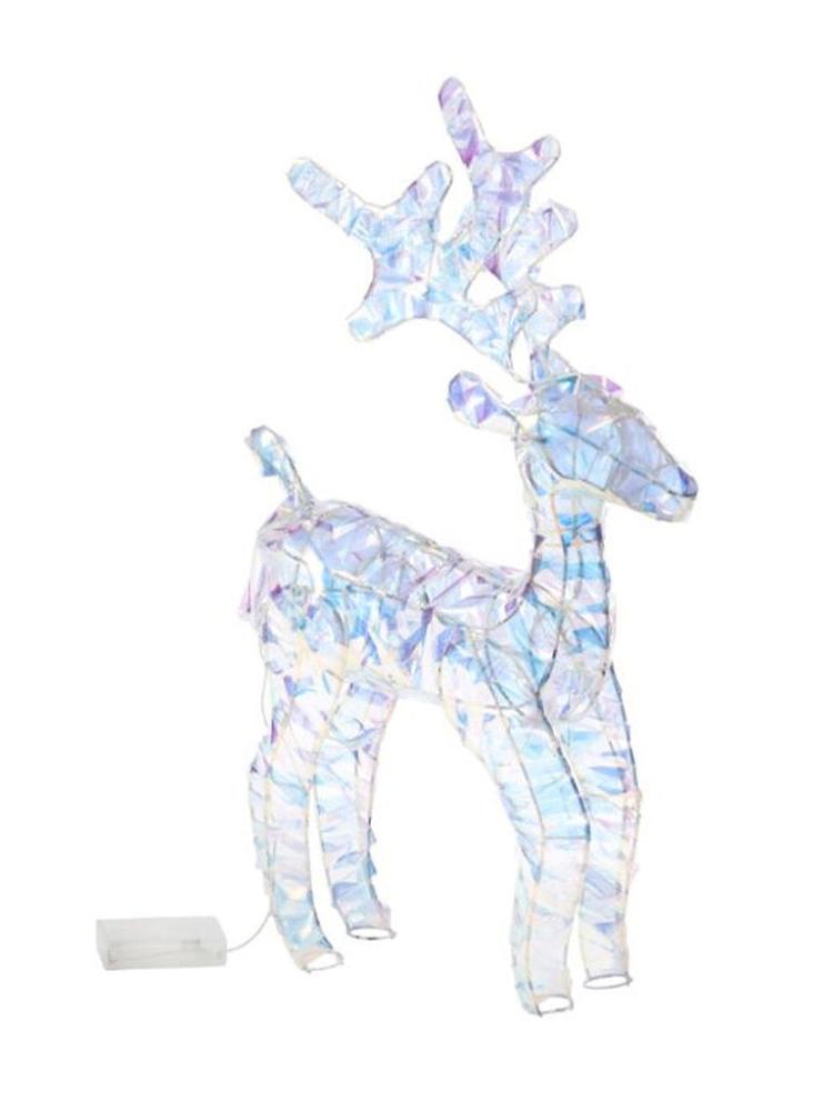 Lit Christmas Decorations | OpaLight Reindeer 50cm Indoor Christmas Lights Lit Christmas Decorations