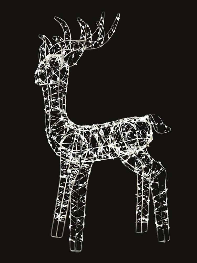 Outdoor Christmas Figures | 60cm LED Reindeer (600L) – Warm White Outdoor Christmas Figures Outdoor Christmas Figures