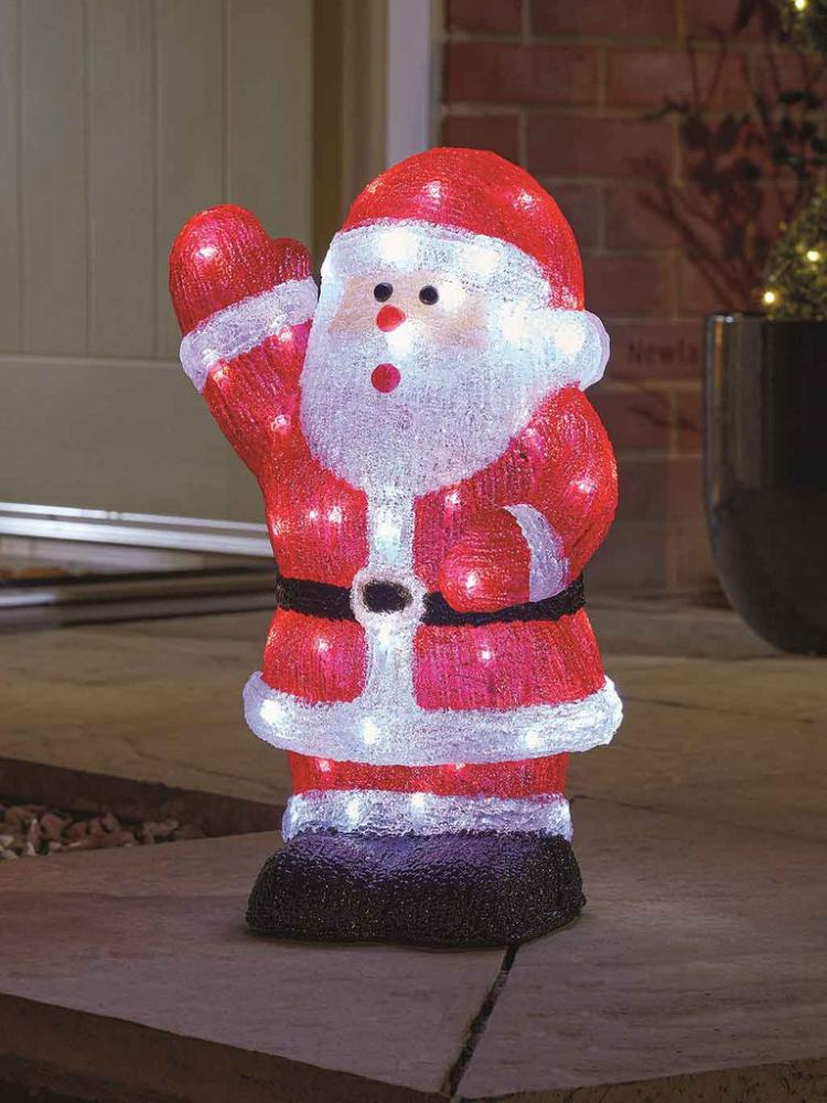 Outdoor Christmas Figures | InLit Ice Acrylic Figures – Large Outdoor Christmas Figures Outdoor Christmas Figures