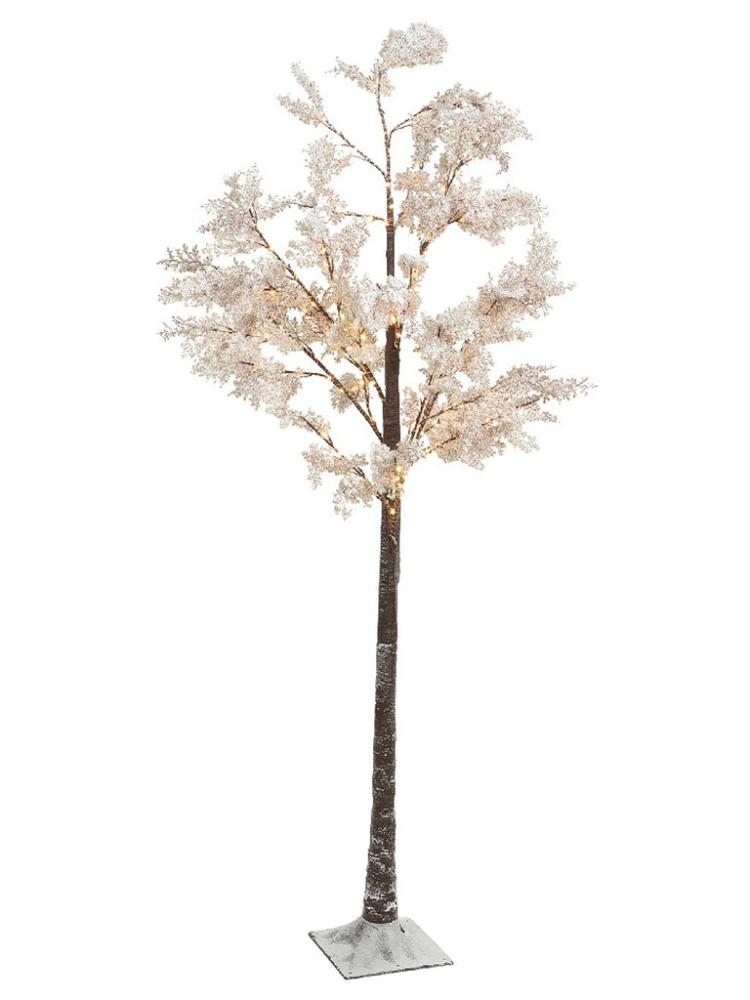 Outdoor Christmas Trees | 1.8M (6ft) Micro LED Flower Tree – Warm White Artificial Christmas Trees Outdoor Christmas Trees