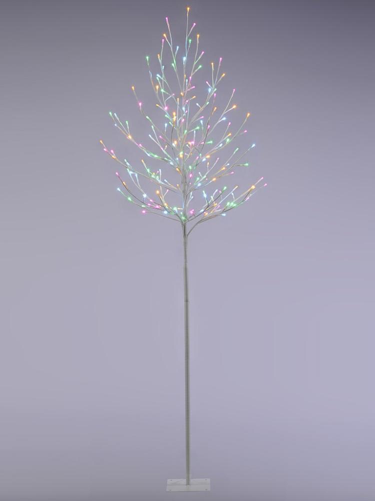 Outdoor Christmas Trees | 150cm Aurora Led Twig Tree Artificial Christmas Trees Outdoor Christmas Trees