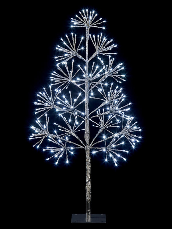 Outdoor Christmas Trees | 90cm Starburst Tree with 256 White LEDs Artificial Christmas Trees Outdoor Christmas Trees