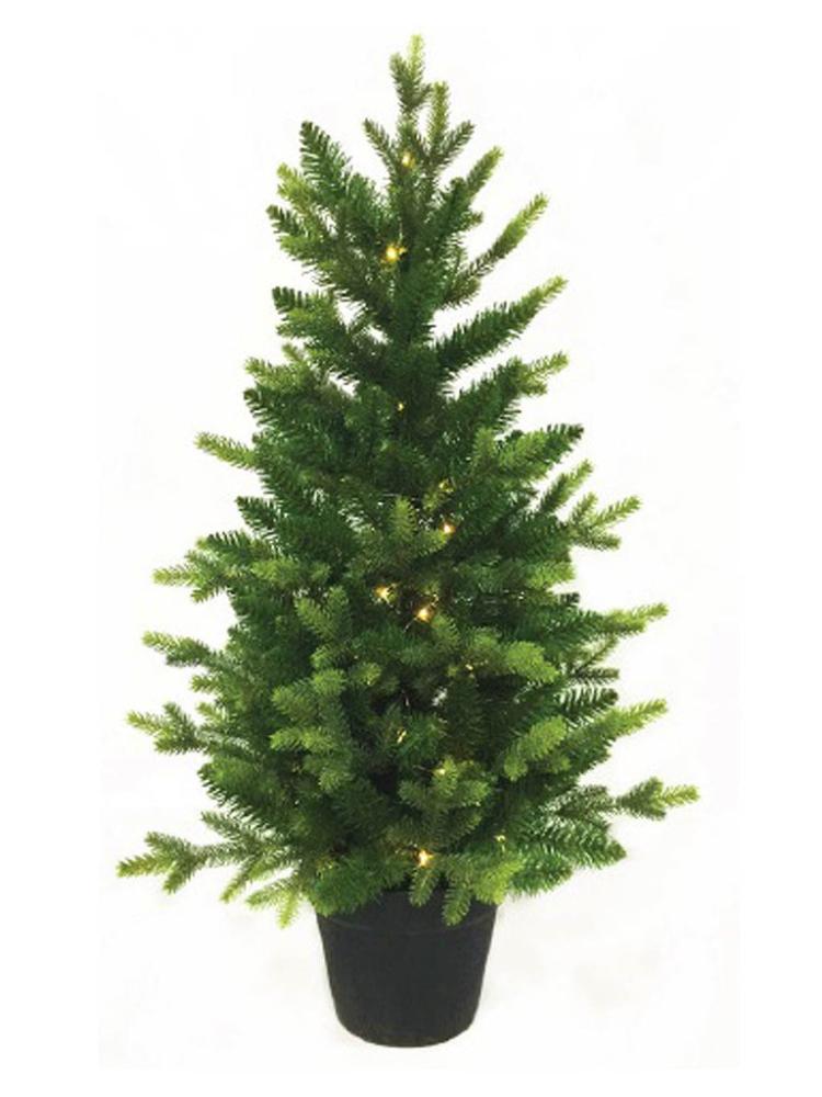 Pre-lit Artificial Christmas Trees | 90cm (3ft) Pre Lit St. Moritz Tree Artificial Christmas Trees Pre-lit Artificial Christmas Trees