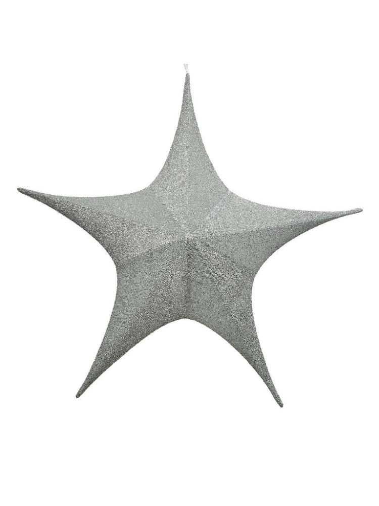 Room Decorations | Star Hanger – Silver Christmas Decorations Room Decorations