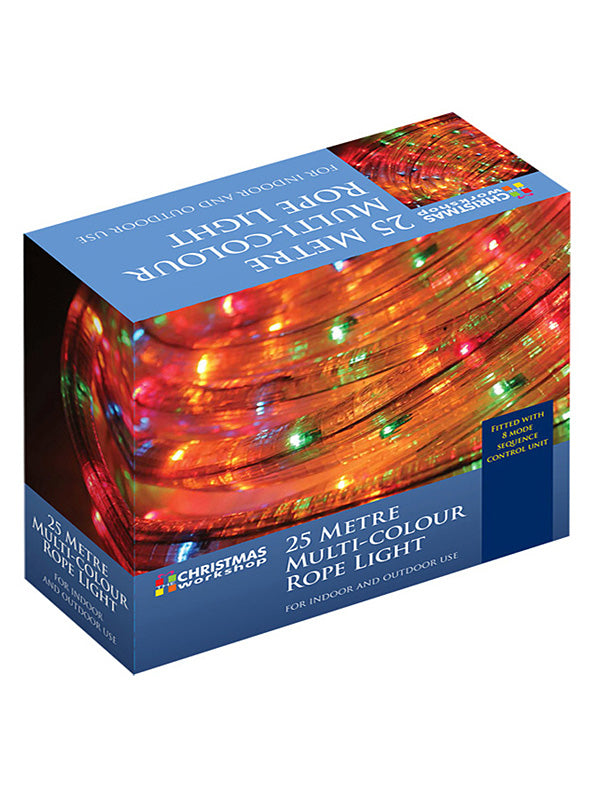 Rope Lights | 25m Chasing Christmas Rope Light – Multi-colour Outdoor Christmas Lights Rope Lights