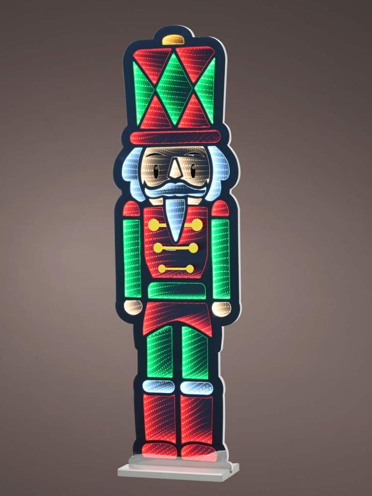 Silhouettes | 120cm (4ft) Infinity Light – Nutcracker Outdoor Christmas Lights Silhouettes