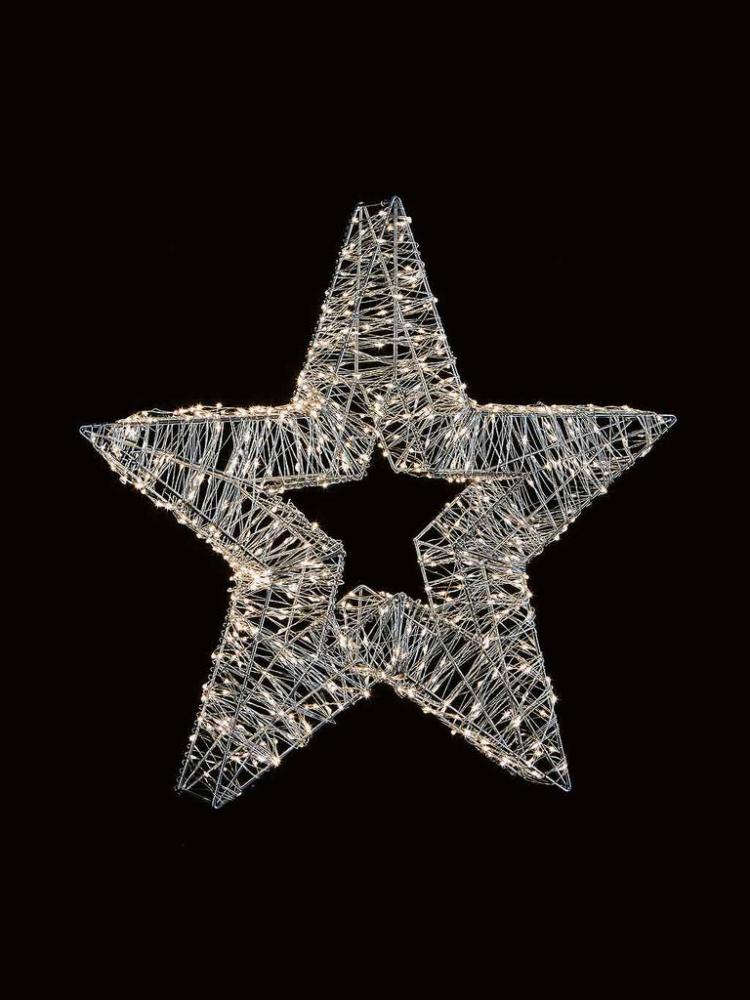 Silhouettes | 45cm Star with 750 Micro LEDS Outdoor Christmas Lights Silhouettes