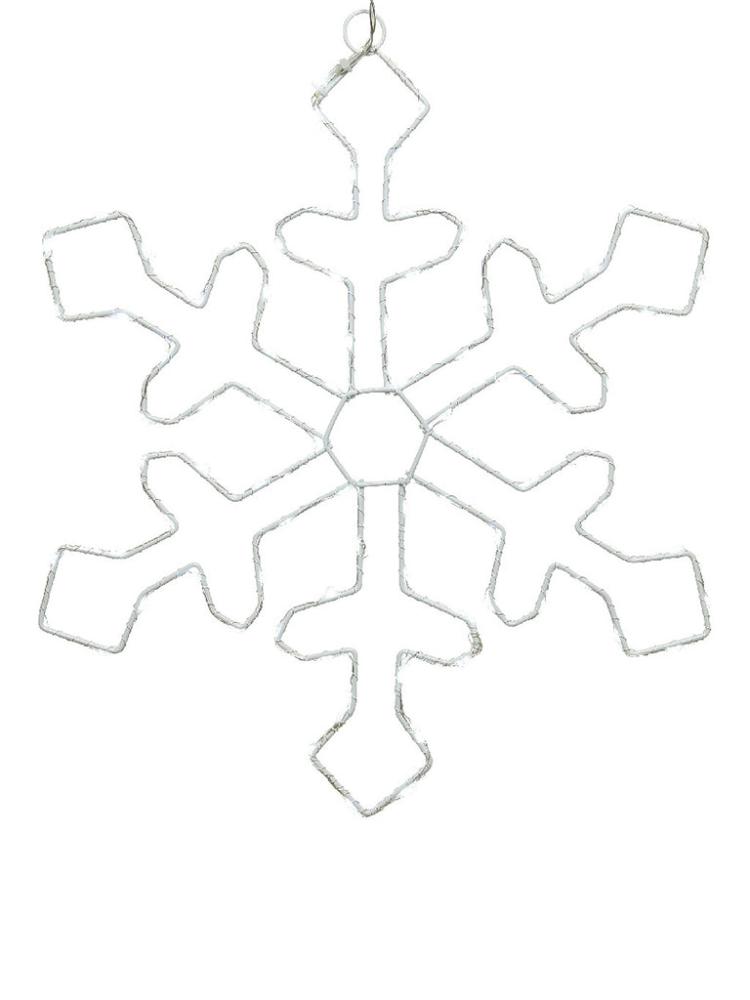 Silhouettes | 57cm Micro LED Twinkle Outdoor Snowflake Outdoor Christmas Lights Silhouettes