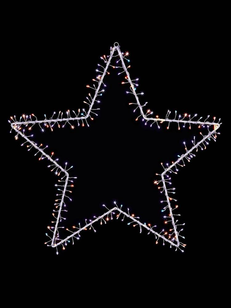 Silhouettes | 60cm LED MicroBrights Star Outdoor Christmas Lights Silhouettes