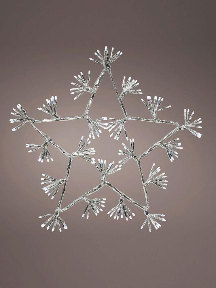 Silhouettes | 78cm LED Starburst Flashing Star Outdoor Christmas Lights Silhouettes