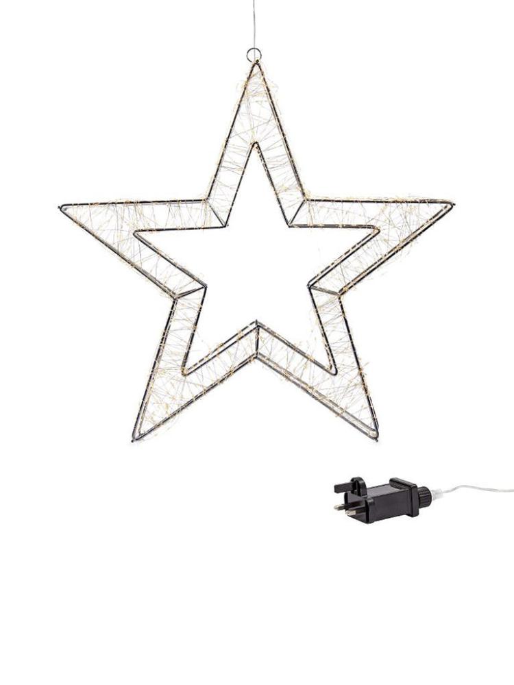 Silhouettes | LED Galaxy Star with Warm White LEDs Outdoor Christmas Lights Silhouettes