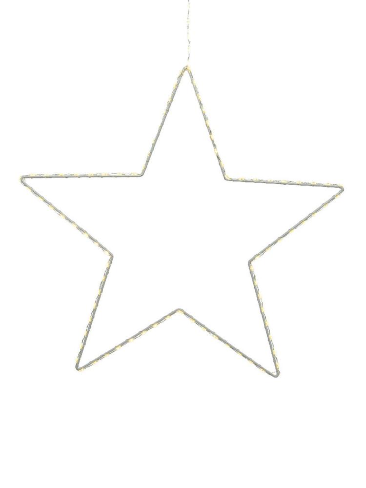 Silhouettes | Micro LED Hanging Star – Warm White Outdoor Christmas Lights Silhouettes