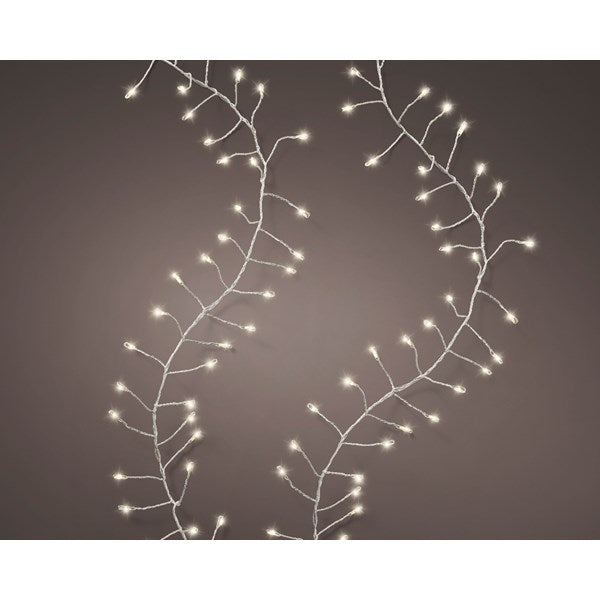 String Lights | 480 Micro LED Twinkle Compact Lights – Warm White with Silver Wire Christmas Tree Lights Christmas Tree Lights