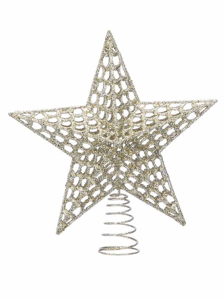 Tree Toppers, Skirts & Stands | 30cm Cut Out Star Tree Topper Christmas Decorations Tree Toppers, Skirts & Stands