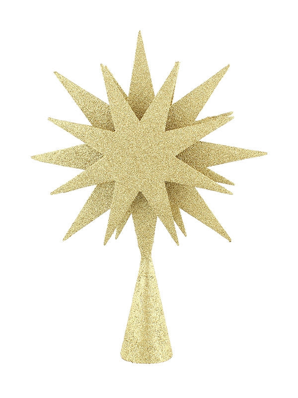 Tree Toppers, Skirts & Stands | 35cm Octastar Tree Topper – Gold Christmas Decorations Tree Toppers, Skirts & Stands