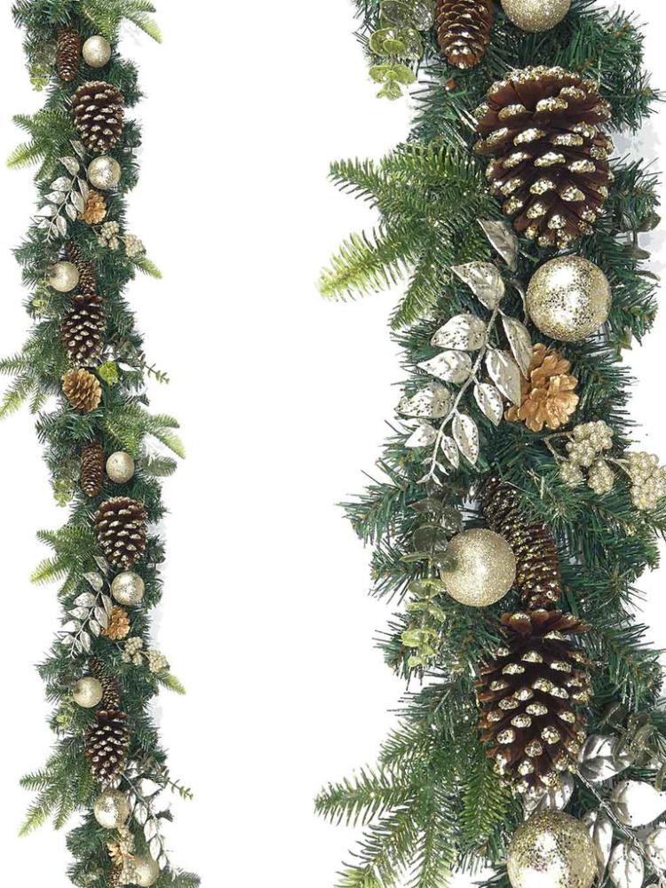 Christmas Garlands | 6ft Luxury Decor Garland Christmas Garlands Christmas Garlands