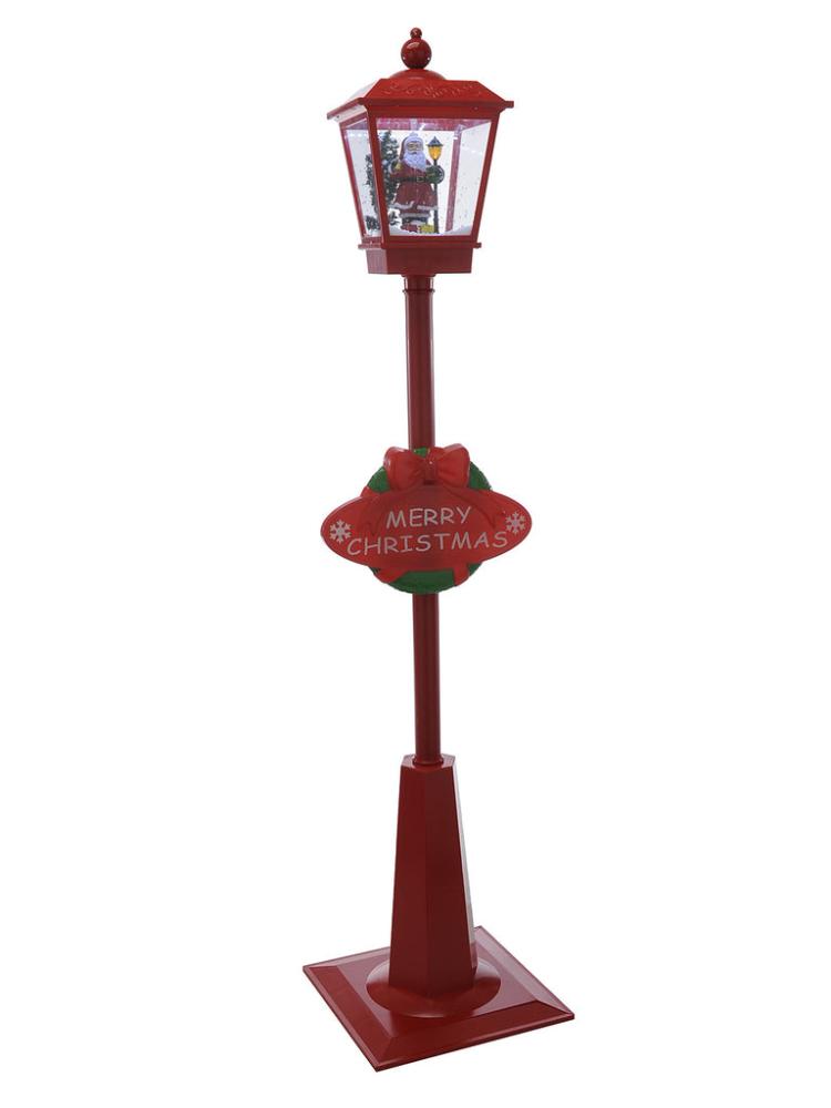 Christmas Lanterns | 1.8M (6ft) Christmas Led Santa Lantern With Music Christmas Lanterns Christmas Lanterns